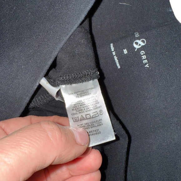 Loft Lou & Grey Black High Rise Essential Leggings- Size XS - Picture 8 of 11